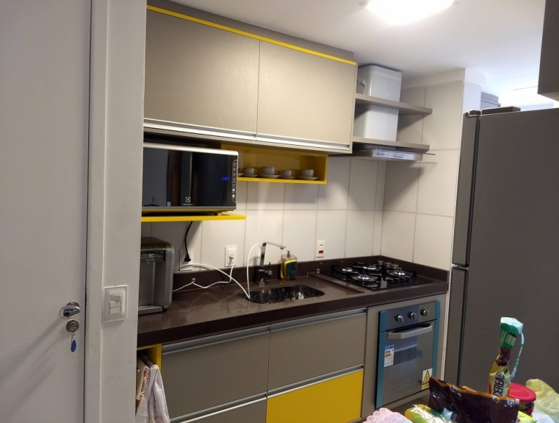 Armário Planejado para Cozinha Pequena Salto de Pirapora - Armário Planejado para Quarto