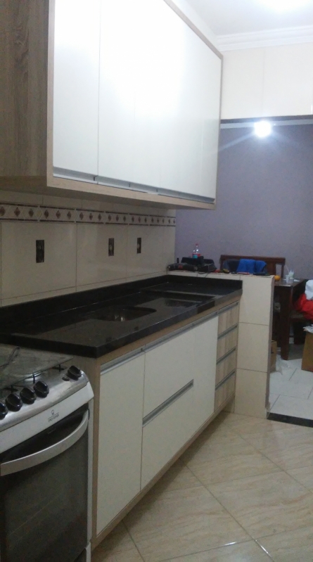 Cozinhas Planejadas Apartamento Mrv Jardim Astro - Cozinha Planejada com Balcão