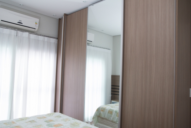 Dormitório Planejado Casal Pequeno Preço Lopes de Oliveira - Armário Dormitório Planejado