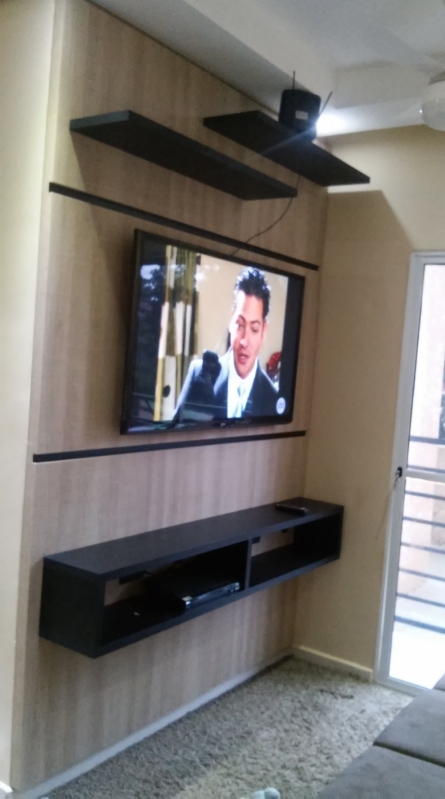 Home Theater Planejado com Espelho Preço Jardim Isafer - Home Theater Planejado para Sala