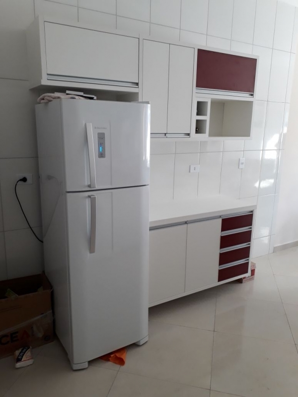 Móveis Planejados Apartamento Pequeno Vila Jardini - Móveis Planejados Cozinha