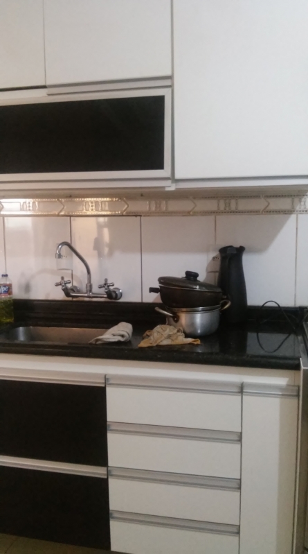 Onde Encontro Cozinha Planejada Apartamento Mrv Parque Três Meninos - Cozinha Planejada com Balcão