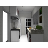 cozinha planejada apartamento Itapeva