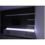 quanto custa home theater planejado moderno Condomínio City Castelo